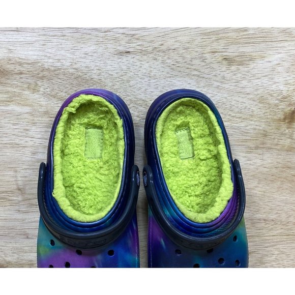 Crocs Classic Lined Out of This World 207322 0GU Youth Size J2 - Picture 9 of 9